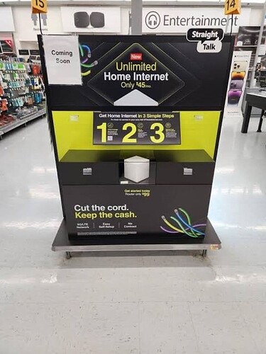 5G FWA grab-and-go at Walmart