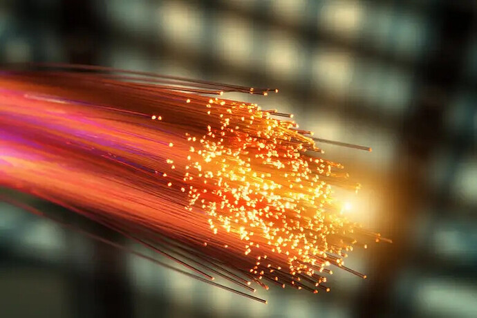 Much more data could be sent through fibre-optic cables if it were split into different packets within each strand