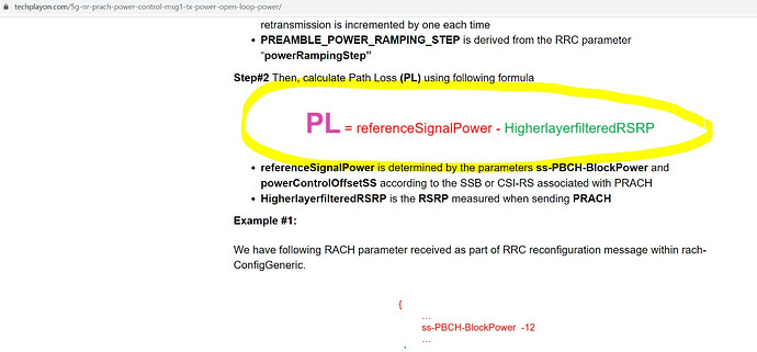 How to calculate Pathloss for 5G