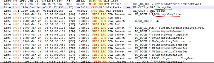 UE is sending msg3 with CRNTI but gNB is not providing any uplink grant