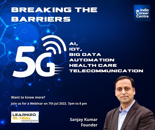 5G - Breaking The Barriers webinar