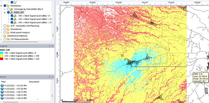 Atoll prediction over 20 km