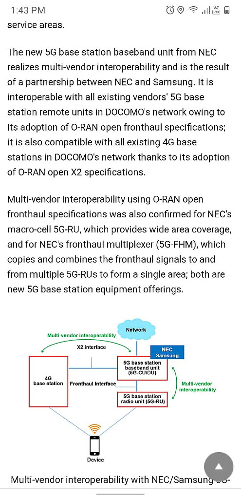 4G & 5G RAN from different vendors - RAN - telecomHall Forum