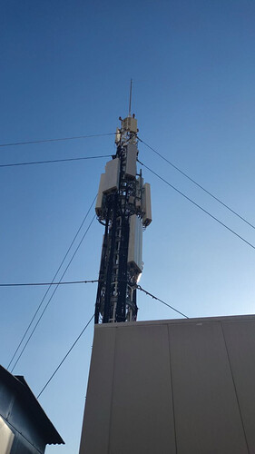 Antenna height in 4G, 5G NSA and 5G SA sites - Example 2