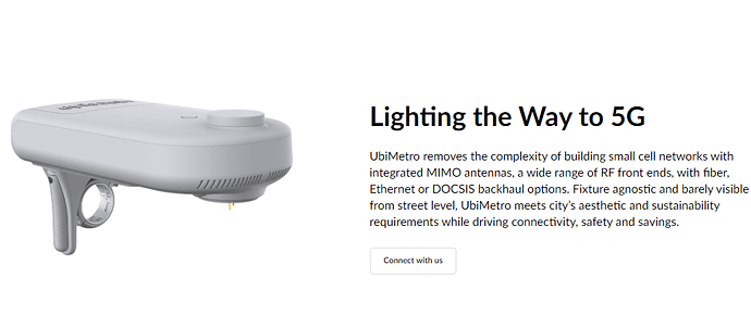 Lighting the Way to 5G - UbiMetro