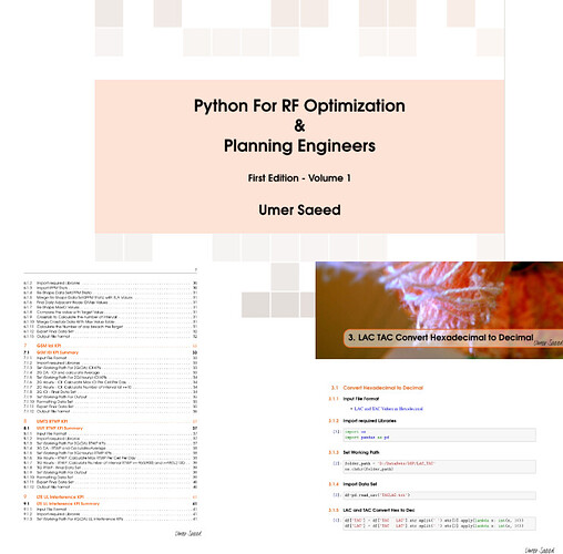 Python For RF Optimization and Planning Engineer