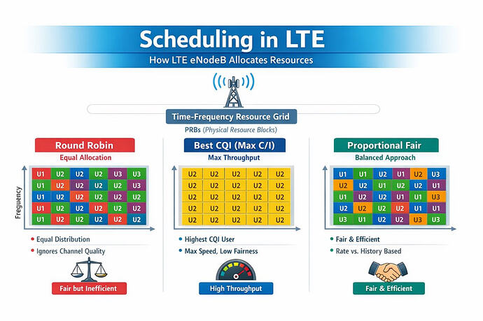 Scheduling in LTE - The Hidden Brain Behind Your Data Speed