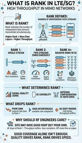 What is Rank in LTE/5G?