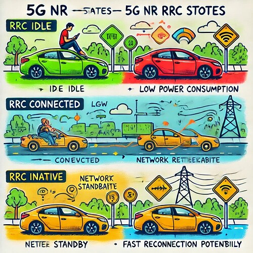 5G NR RRC states