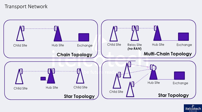 Transport network topologies