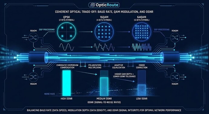 Coherent Optical Trade-Off