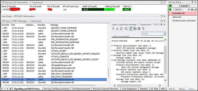 Attach reject / PDN reject on NB-IoT site OK
