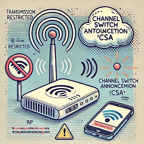 Channel Switch Mode in CSA