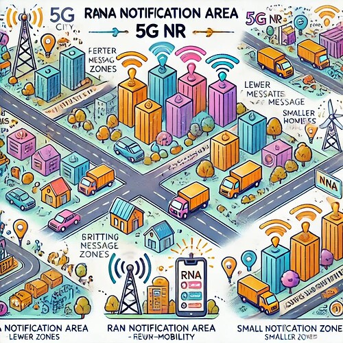 5G NR RAN Notification Area Planning