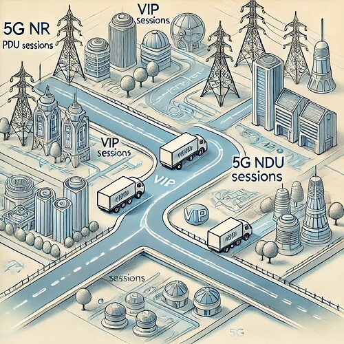 5G NR PDU Sessions