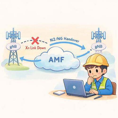 NG-Based Handover Preparation Fails When Xn Link Is Down in 5G SA (Nokia)