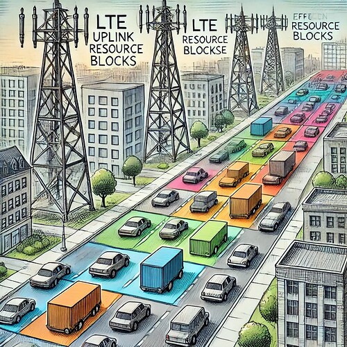 LTE Uplink Resource Blocks