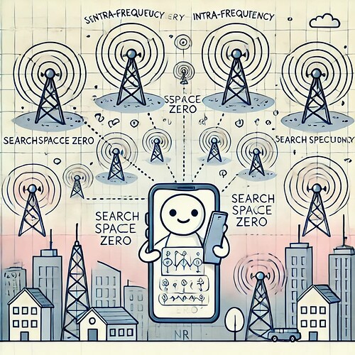 NR Intra-Frequency Deployment - SearchSpaceZero Configuration