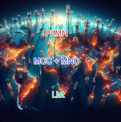 PLMN (MCC + MNC) List