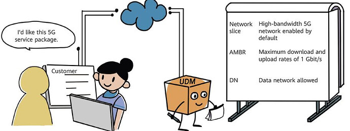 UE Subscription Data & Policy Data