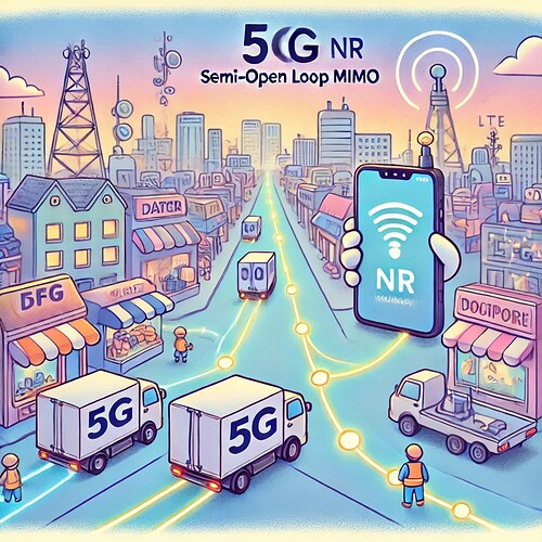 5G NR Semi-Open Loop MIMO
