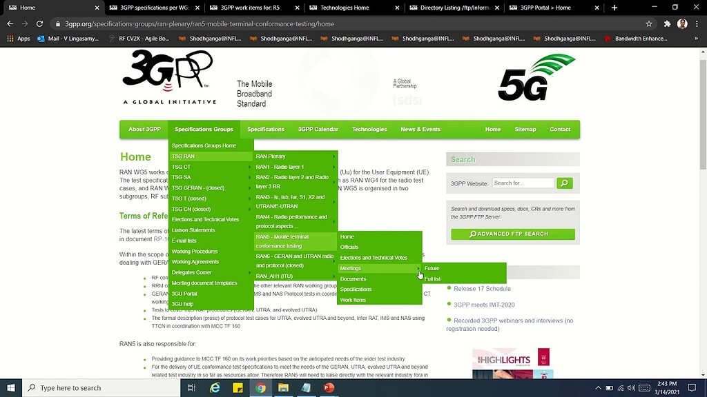 3GPP specification a walkthrough - RAN - telecomHall Forum