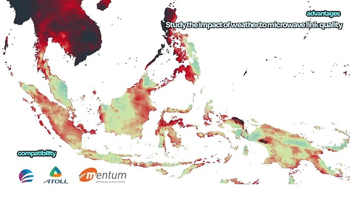 geoclimatic data map