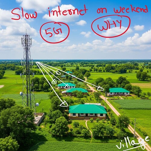 Why does your 5G internet slow down on weekends?