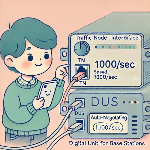 Command to Change DUS Port Speed to 1000/sec