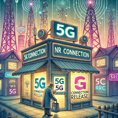 5G NR RRC Connection Release