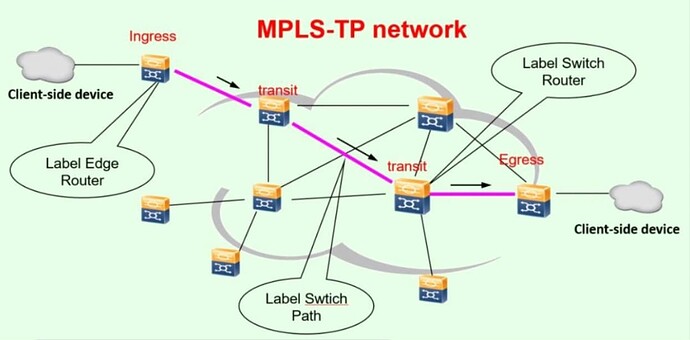 Migrating SDH to MPLS TP