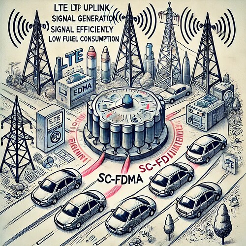 LTE Uplink SC-FDMA Signal Generation
