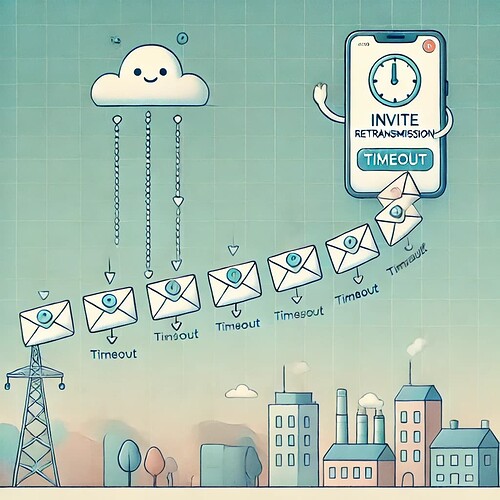 INVITE Retransmission in VoLTE