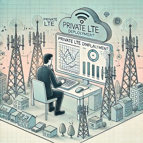 Private LTE Deployment and Performance Monitoring