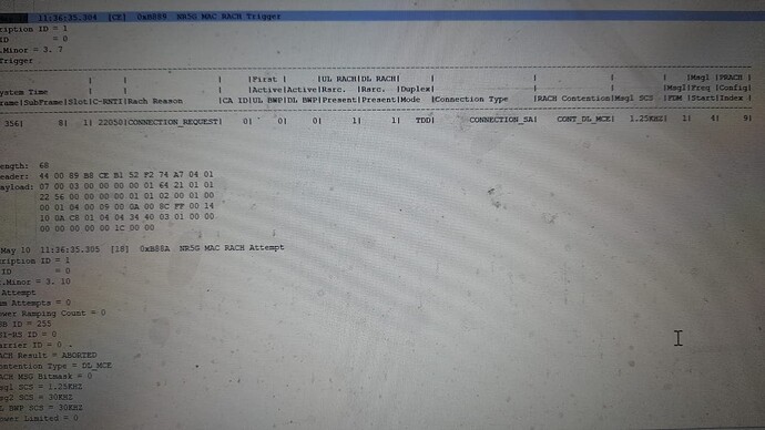 What could be the reason for not transmitting msg1 by UE for making RRC connection