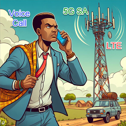 voice fallback to LTE to work in 5G SA