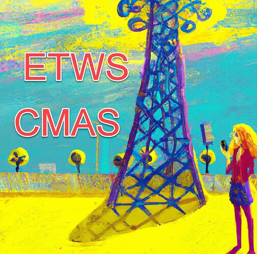 CMAS and ETWS in single paging message