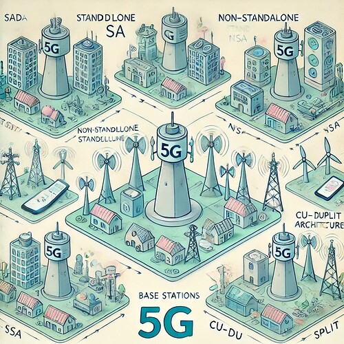 5G NR Base Station Architectures