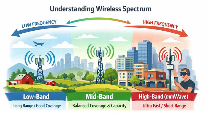 Spectrum is the “Real Estate” of Wireless