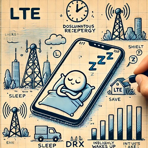 LTE Discontinuous Reception (DRX)