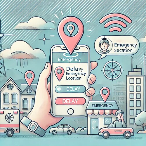Delay in AML (Advanced Mobile Location) SMS for Emergency Services on iPhone