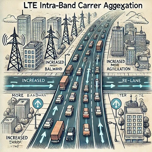 LTE Intra-Band Carrier Aggregation