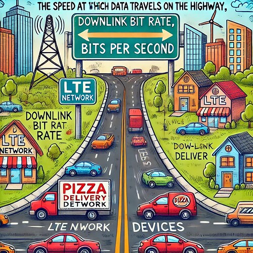 LTE Downlink Bit Rates