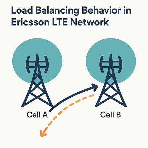 Load Balancing Behavior in Ericsson LTE Network