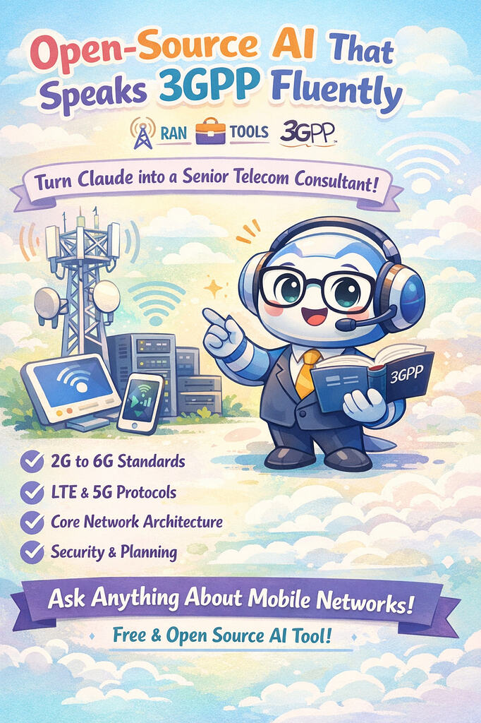 Open-Source AI That Speaks 3GPP Fluently - Tools - telecomHall Forum