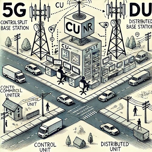 5G NR’s CU-DU split architecture