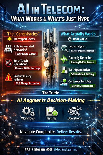 AI in Telecom: What works & what's just hype