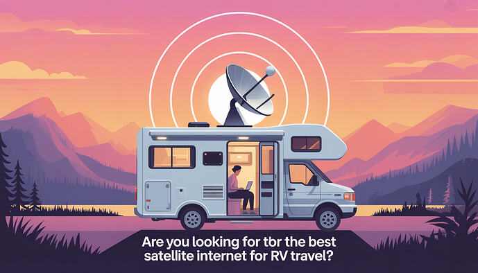 Are You Looking for the Best Satellite Internet for RV Travel