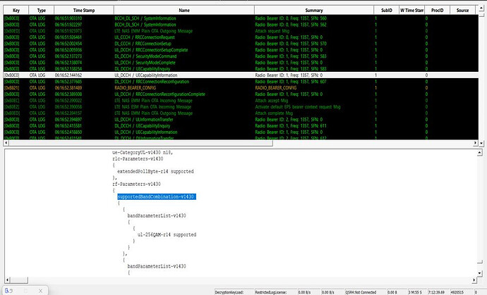 How to Check if a Mobile Device Supports NR (5G) & What Paging Cycle is Configured