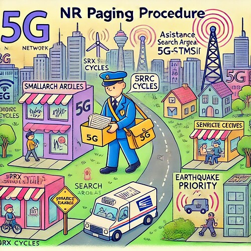 5G NR Paging Procedure